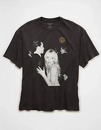 AE Boxy Sabrina Carpenter Graphic T-Shirt