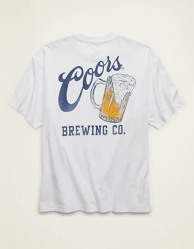 AE Boxy Fit Coors Graphic T-Shirt