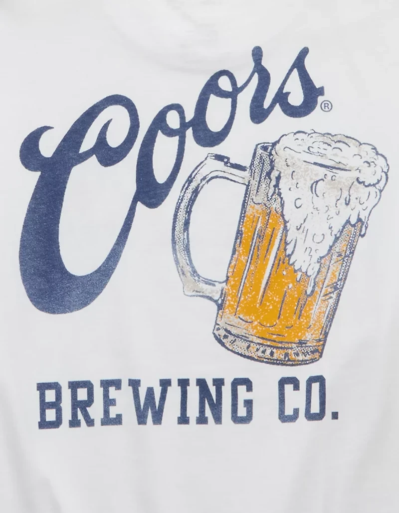 AE Boxy Fit Coors Graphic T-Shirt