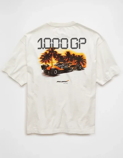 T-shirt à image McLaren de coupe droite AE