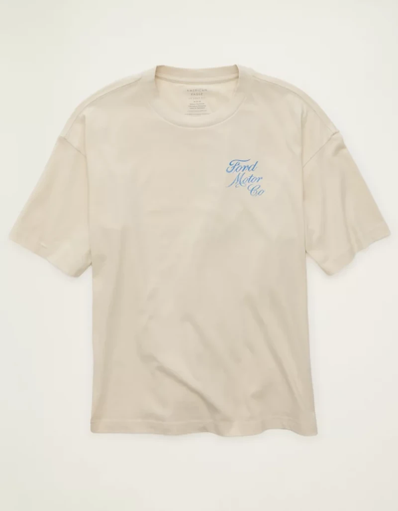 AE Boxy Fit Ford Graphic T-Shirt