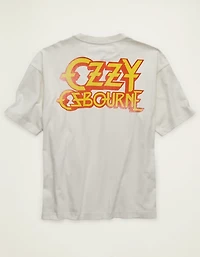 AE Boxy Fit Ozzy Osbourne Graphic T-Shirt