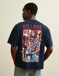 AE Boxy Fit The Killers Graphic T-Shirt
