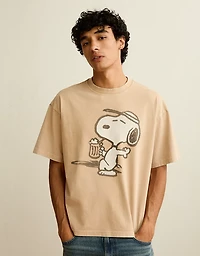 AE Boxy Fit Snoopy Graphic T-Shirt
