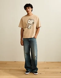 AE Boxy Fit Snoopy Graphic T-Shirt