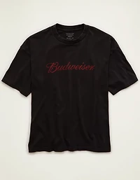 AE Boxy Fit Budweiser Graphic T-Shirt