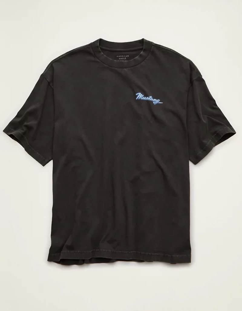 AE Boxy Fit Ford Mustang Graphic T-Shirt