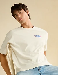 T-shirt à image Haut Pistolet de coupe droite AE