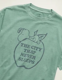 AE Boxy Fit Snoopy Graphic T-Shirt