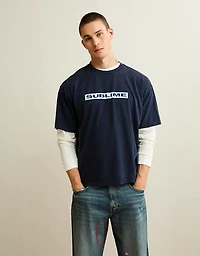 AE Boxy Fit Sublime Graphic T-Shirt
