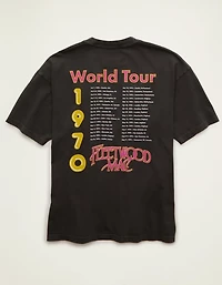 AE Boxy Fit Fleetwood Mac Graphic T-Shirt