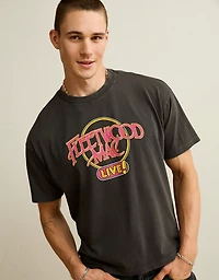 AE Boxy Fit Fleetwood Mac Graphic T-Shirt