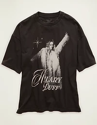 AE Boxy Fit Hilary Duff Graphic T-Shirt