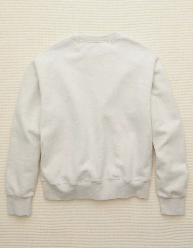 Chandail en molleton à col rond AE x Russell Athletic