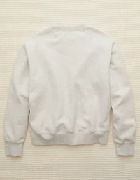 Chandail en molleton à col rond AE x Russell Athletic