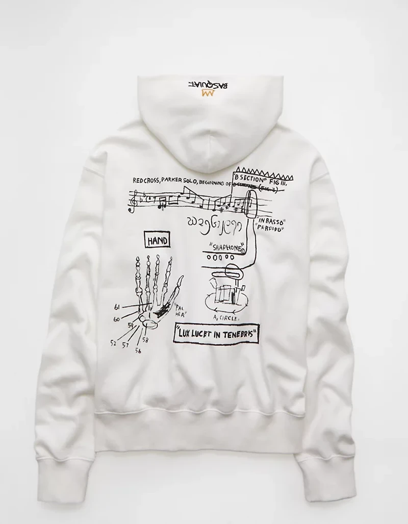 AE Jean-Michel Basquiat Graphic Hoodie