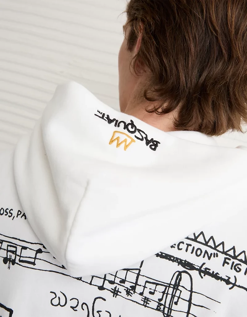 AE Jean-Michel Basquiat Graphic Hoodie