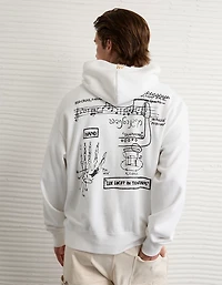 AE Jean-Michel Basquiat Graphic Hoodie