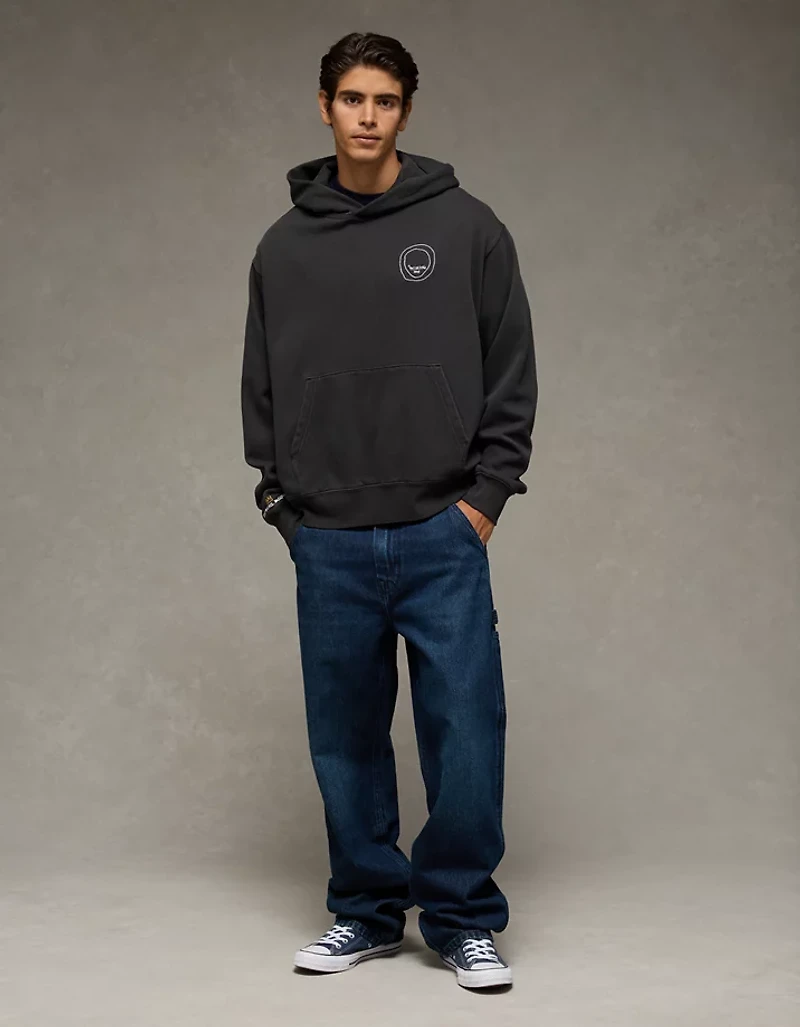 AE Jean-Michel Basquiat Graphic Hoodie