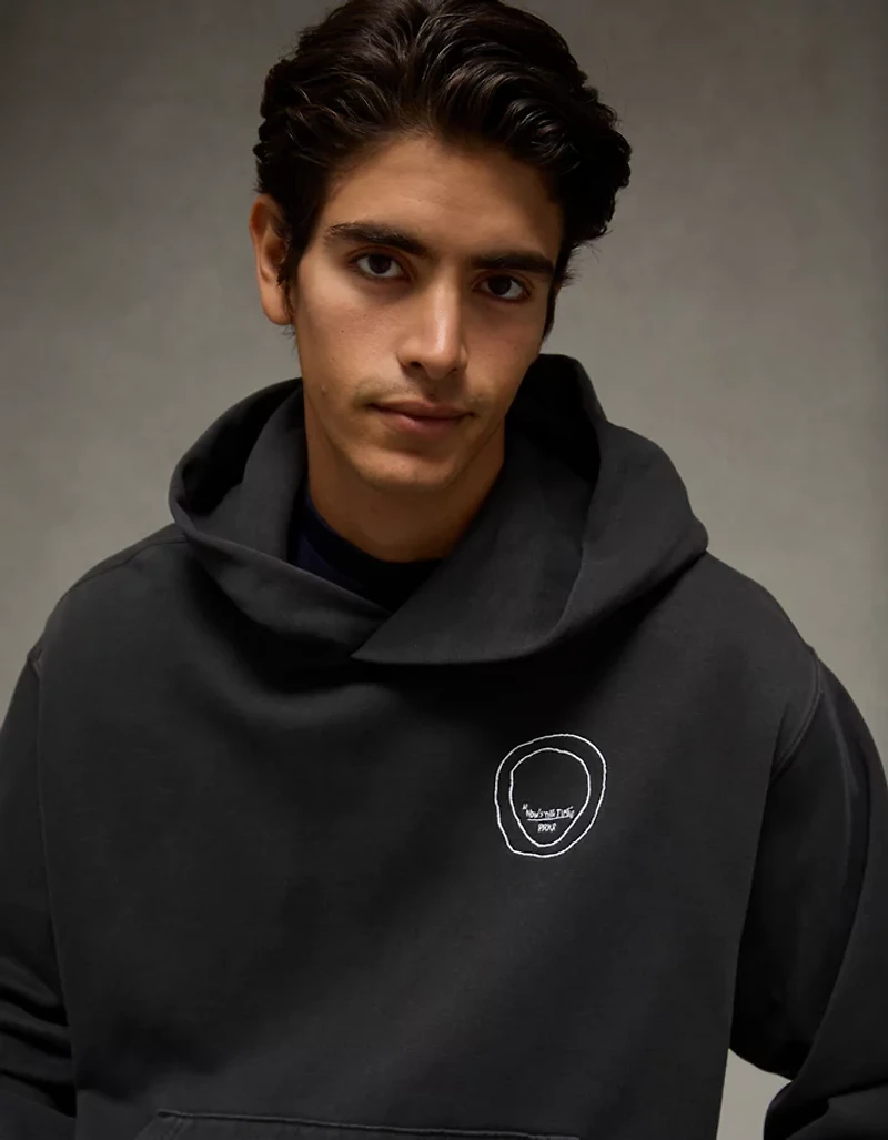 Chandail à capuchon image Jean-Michel Basquiat AE