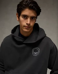 Chandail à capuchon image Jean-Michel Basquiat AE