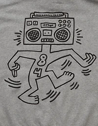 Chandail à capuchon image Keith Haring AE