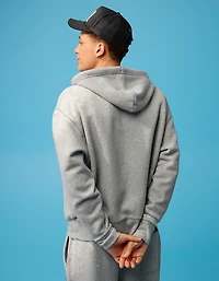 AE | Smiley® Graphic Fleece Full-Zip Sweatshirt