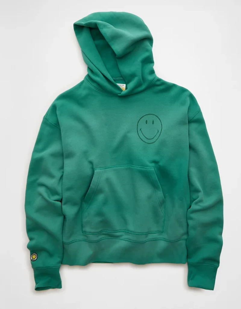 AE | Smiley® Graphic Fleece Sweatshirt