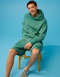 AE | Smiley® Graphic Fleece Sweatshirt