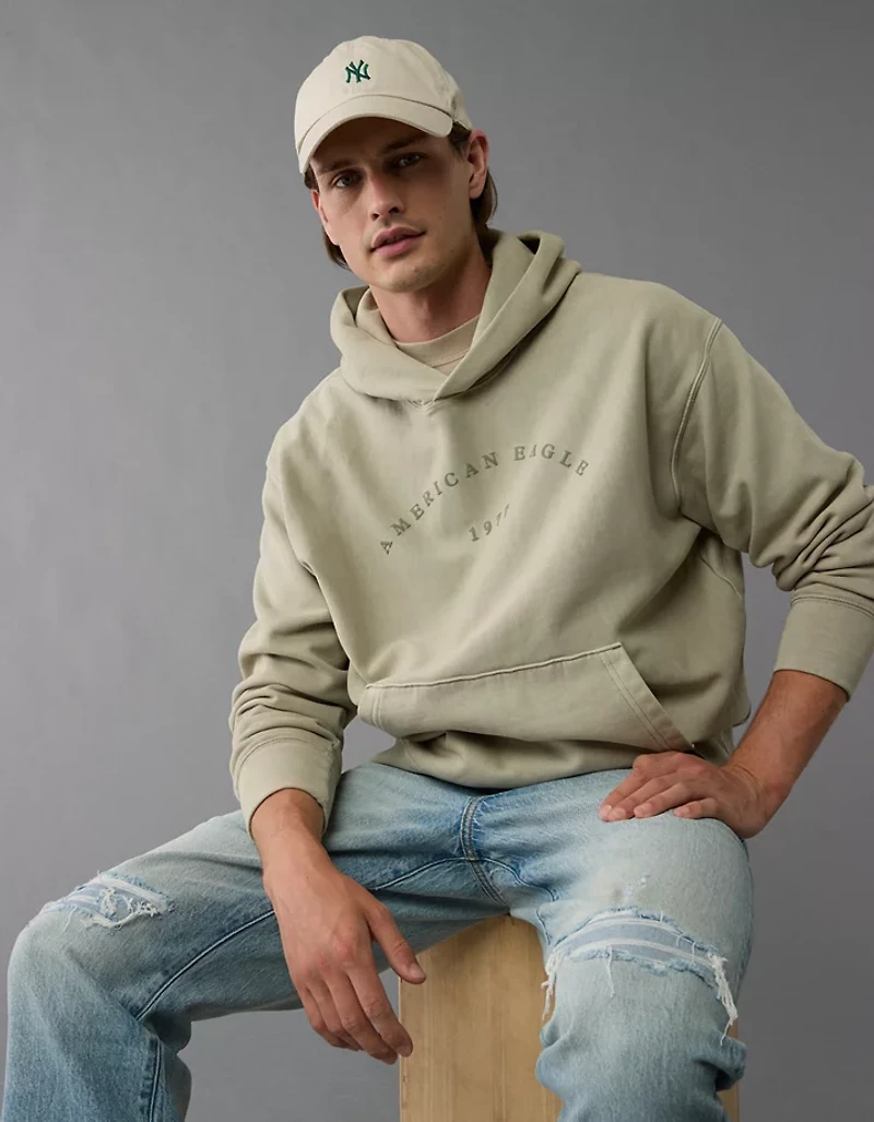 AE Laidback Luxe Heavyweight Logo Hoodie