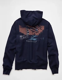 AE Heavyweight Destination Graphic Hoodie