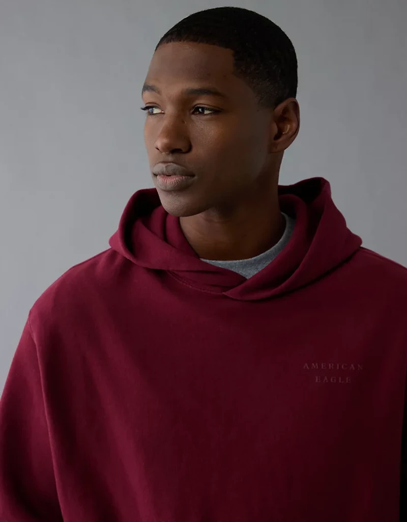 Chandail à capuchon image lourd Luxe décontracté AE