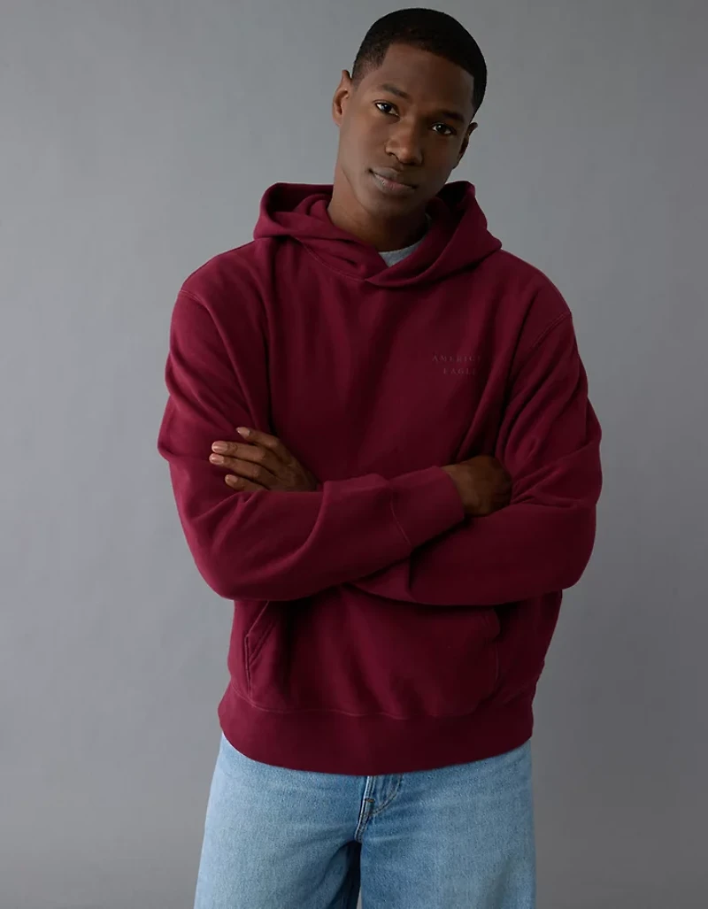 Chandail à capuchon image lourd Luxe décontracté AE