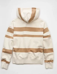 AE Laidback Luxe Relaxed Fit Striped Hoodie