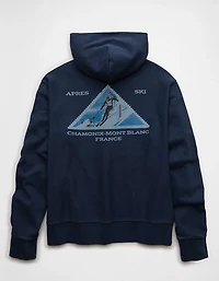 Chandail à capuchon en molleton image AE