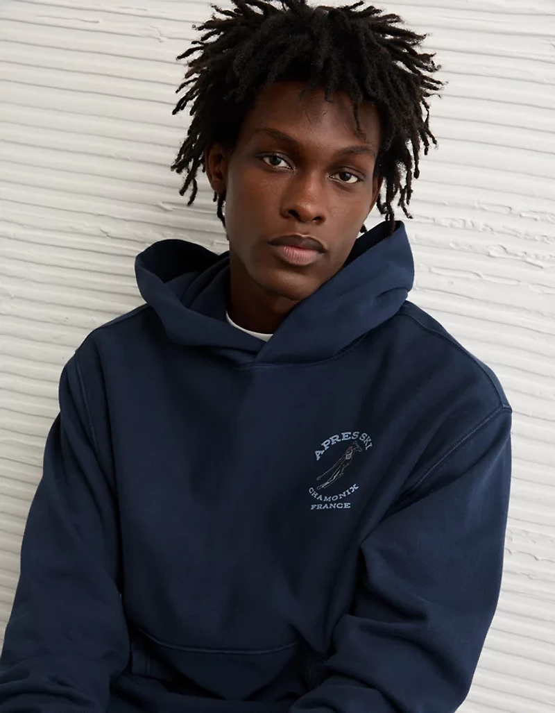 Chandail à capuchon en molleton image AE