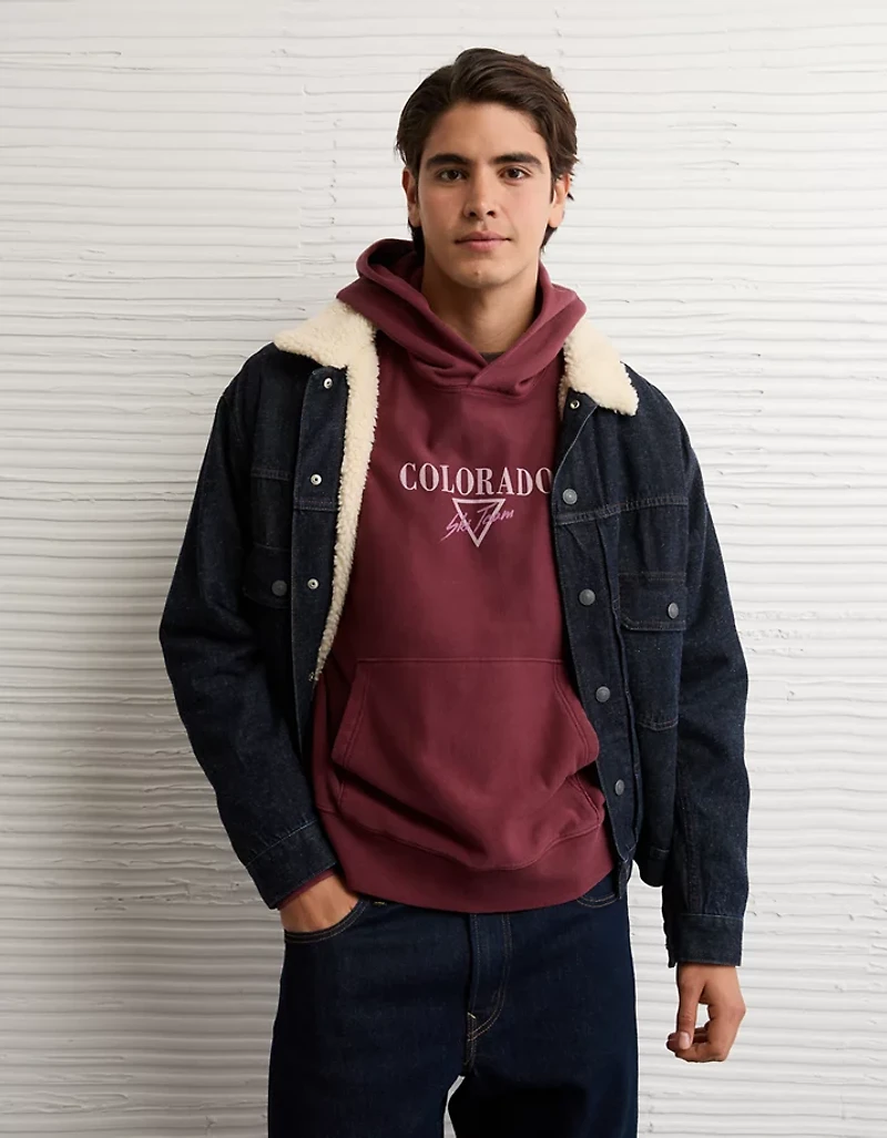 Chandail à capuchon en molleton image Après-ski AE