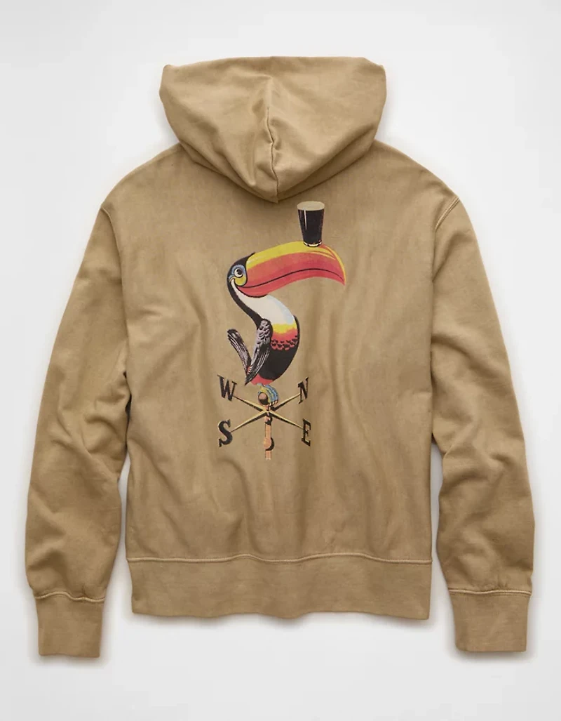 Chandail en molleton AE à capuchon et graphique