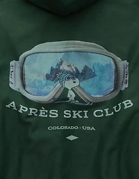 AE Snoopy Graphic Fleece Hoodie