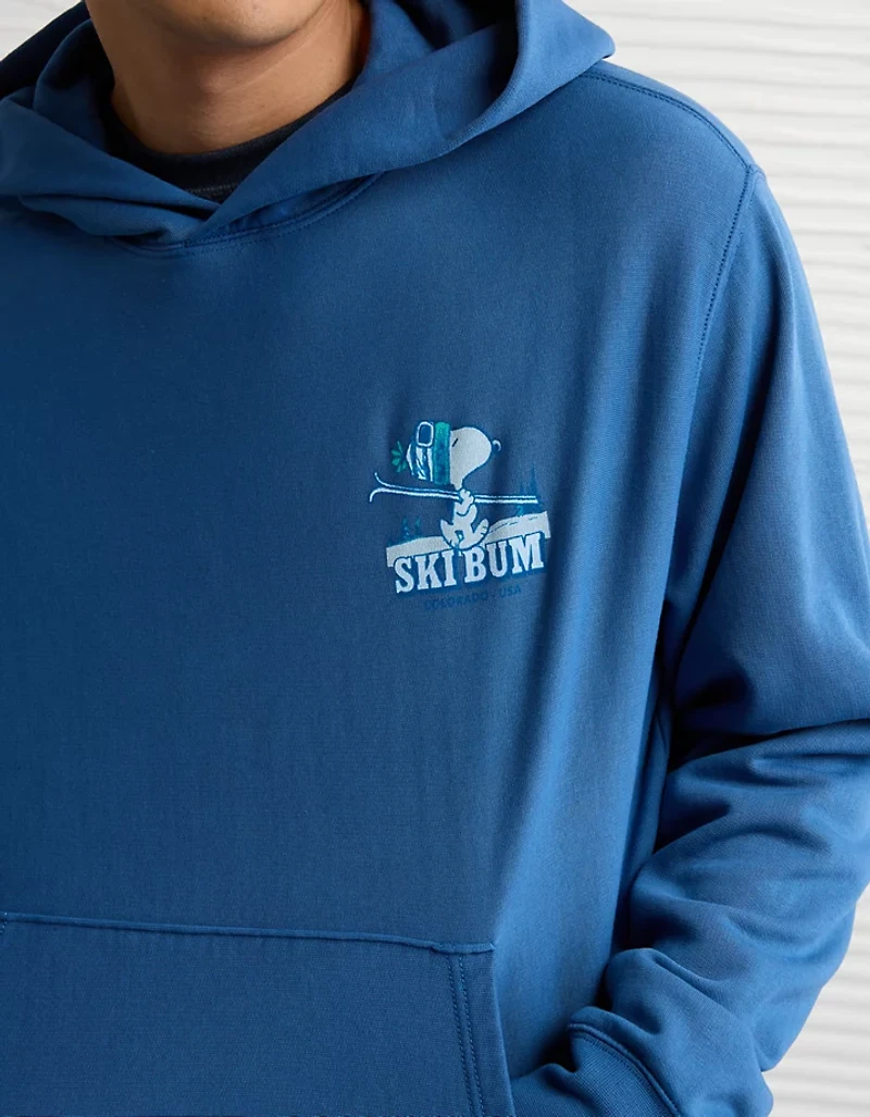 Chandail à capuchon en molleton image Snoopy AE