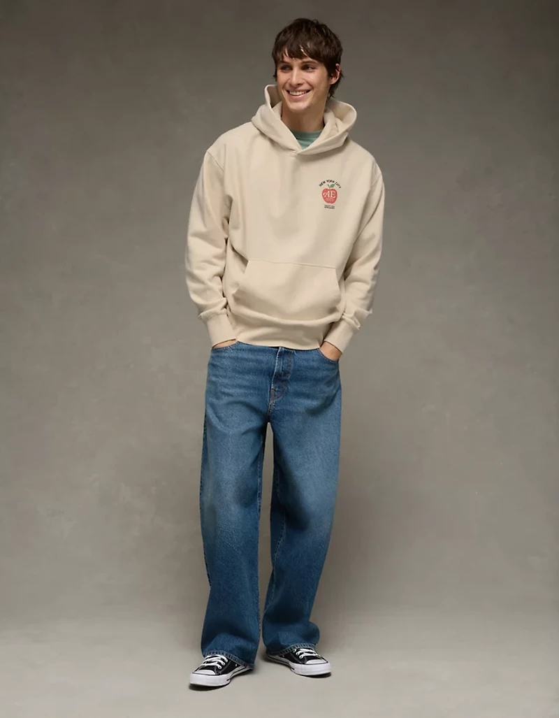 AEChandail à capuchon motifs NYC