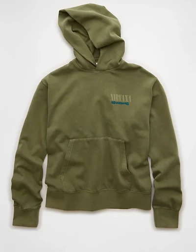 AE Standard Fit Nirvana Graphic Hoodie