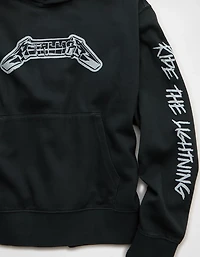 AE Standard Fit Metallica Graphic Hoodie