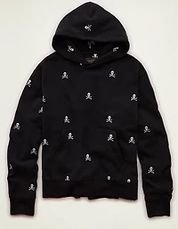AE Laidback Luxe Embroidered Halloween Hoodie