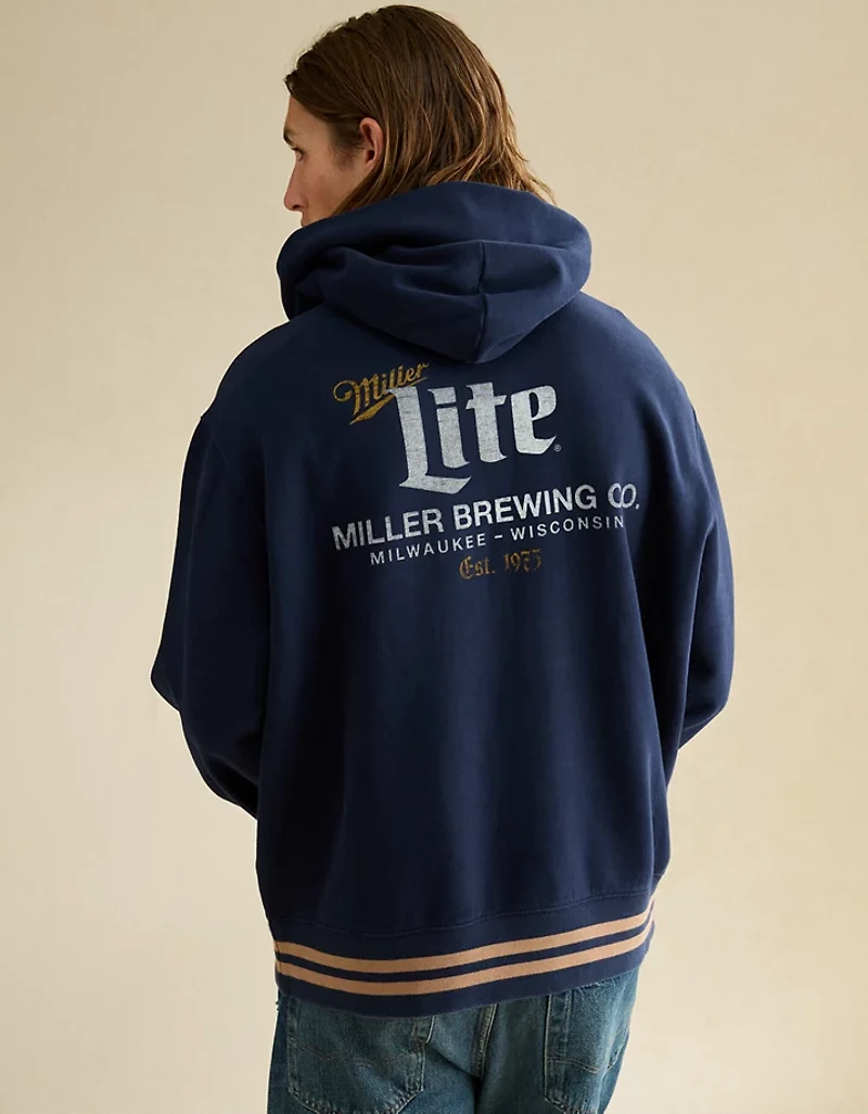 AE Laidback Luxe Miller Lite Graphic Hoodie