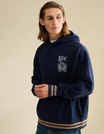 AE Laidback Luxe Miller Lite Graphic Hoodie