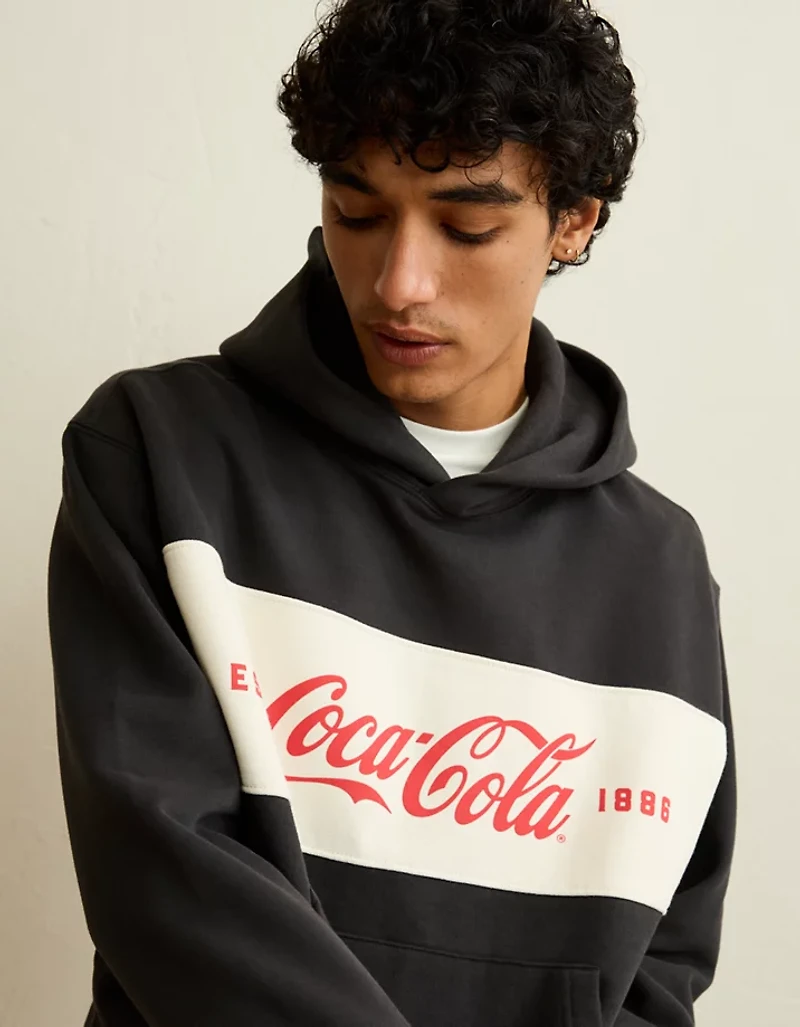 AE Laidback Luxe Coca-Cola Graphic Hoodie