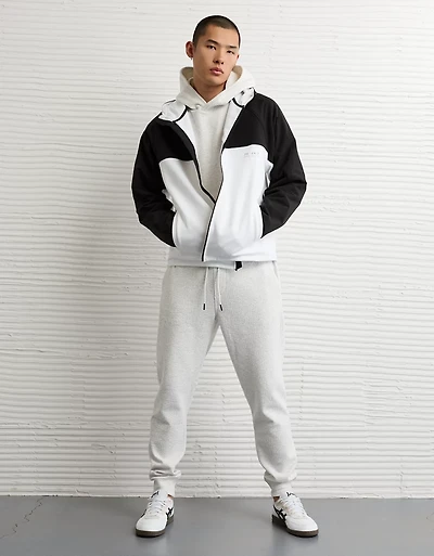 Chandail à capuchon glissière confortable 24/7 AE