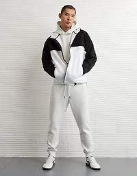 Chandail à capuchon glissière confortable 24/7 AE