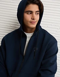 Chandail à capuchon glissière pleine longueur 24/7 AE